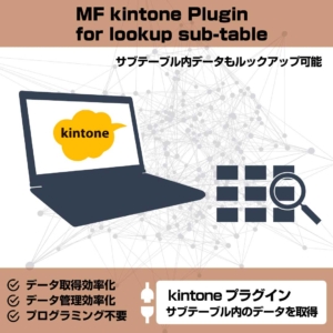 MF kintone Plugin for lookup sub-table